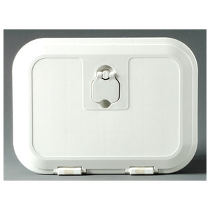 White locker w/lid 280 x 180 mm A-front